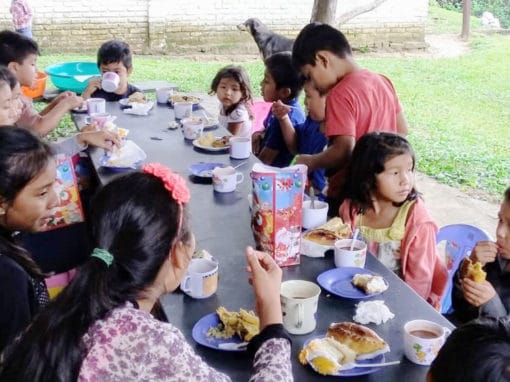 Breakfast for Children in Bolivia